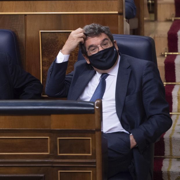 El ministro de Inclusión y Seguridad Social en el Congreso (Europa Press) El ministro de Inclusión y Seguridad Social en el Congreso (Europa Press)