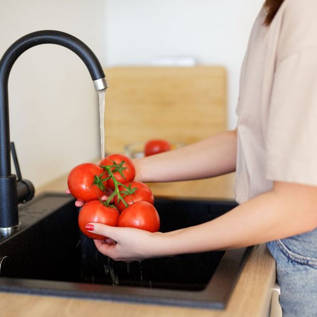 Desinfecta los tomates y las picotas con vinagre Foto: bigstock Desinfecta los tomates y las picotas con vinagre Foto: bigstock