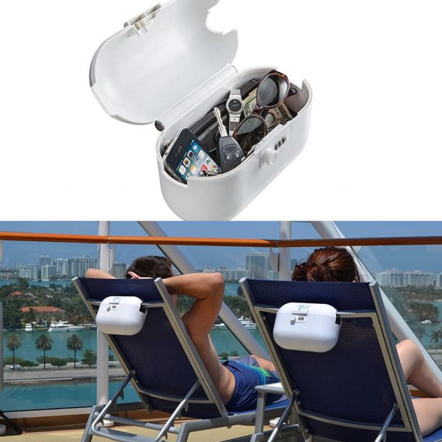 Aqua Vault - Cerradura de combinación antirrobo, impermeable (Amazon) Aqua Vault - Cerradura de combinación antirrobo, impermeable (Amazon)