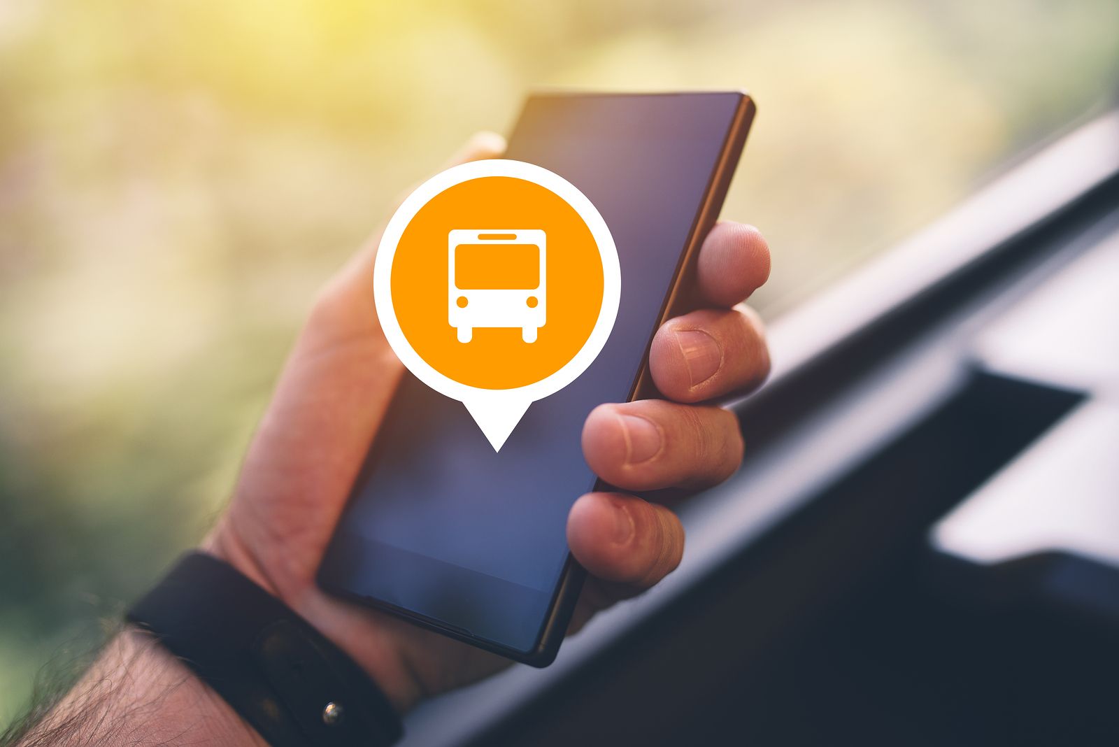 Cómo funcionan las apps para saber cuánto va a tardar el autobús (Bigstock)