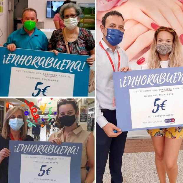 Siguen las reacciones al rácano premio de Carrefour: "Cuesta más el cartel con el que posan" Siguen las reacciones al rácano premio de Carrefour: "Cuesta más el cartel con el que posan"