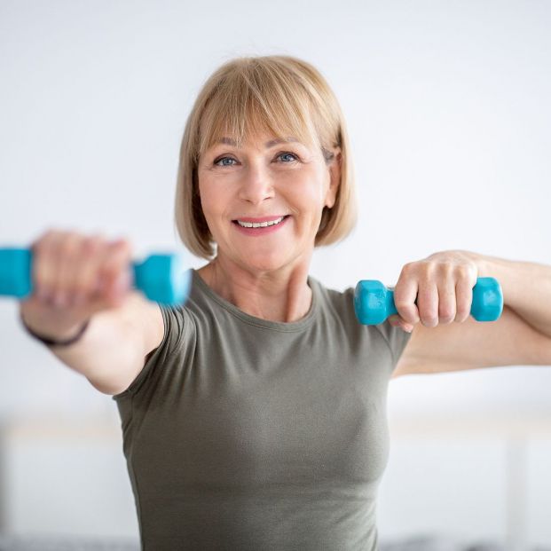 Foto: ¿Mancuernas o pesas rusas? Foto: bigstock 