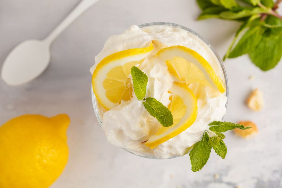 Toma nota de esta receta de mouse de limón