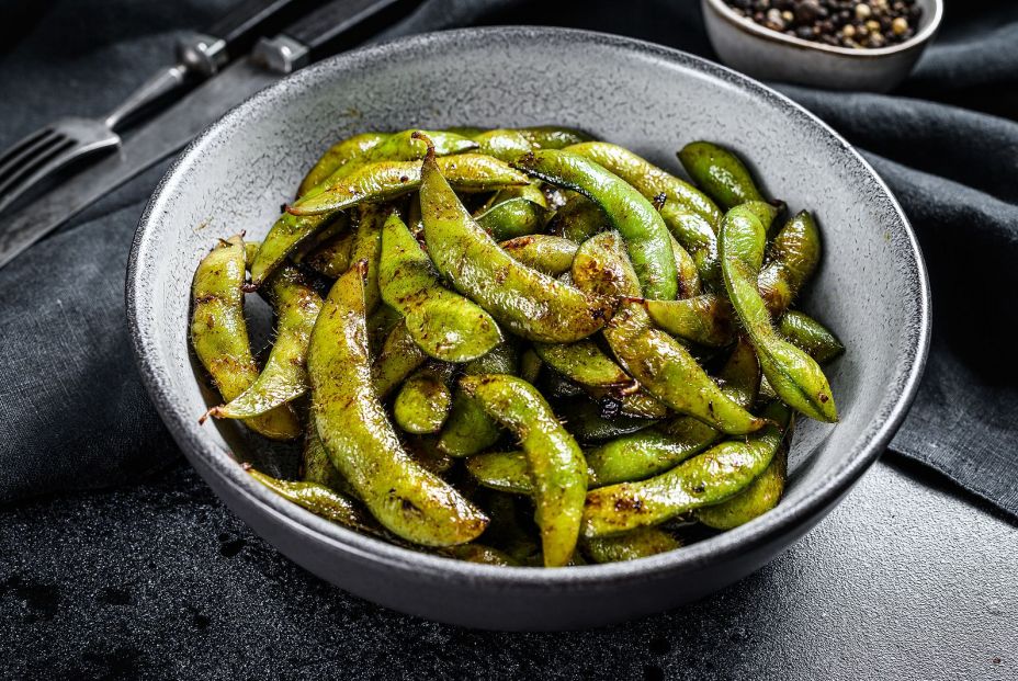 El edamame. Un aperitivo rico y saludable El edamame. Un aperitivo rico y saludable