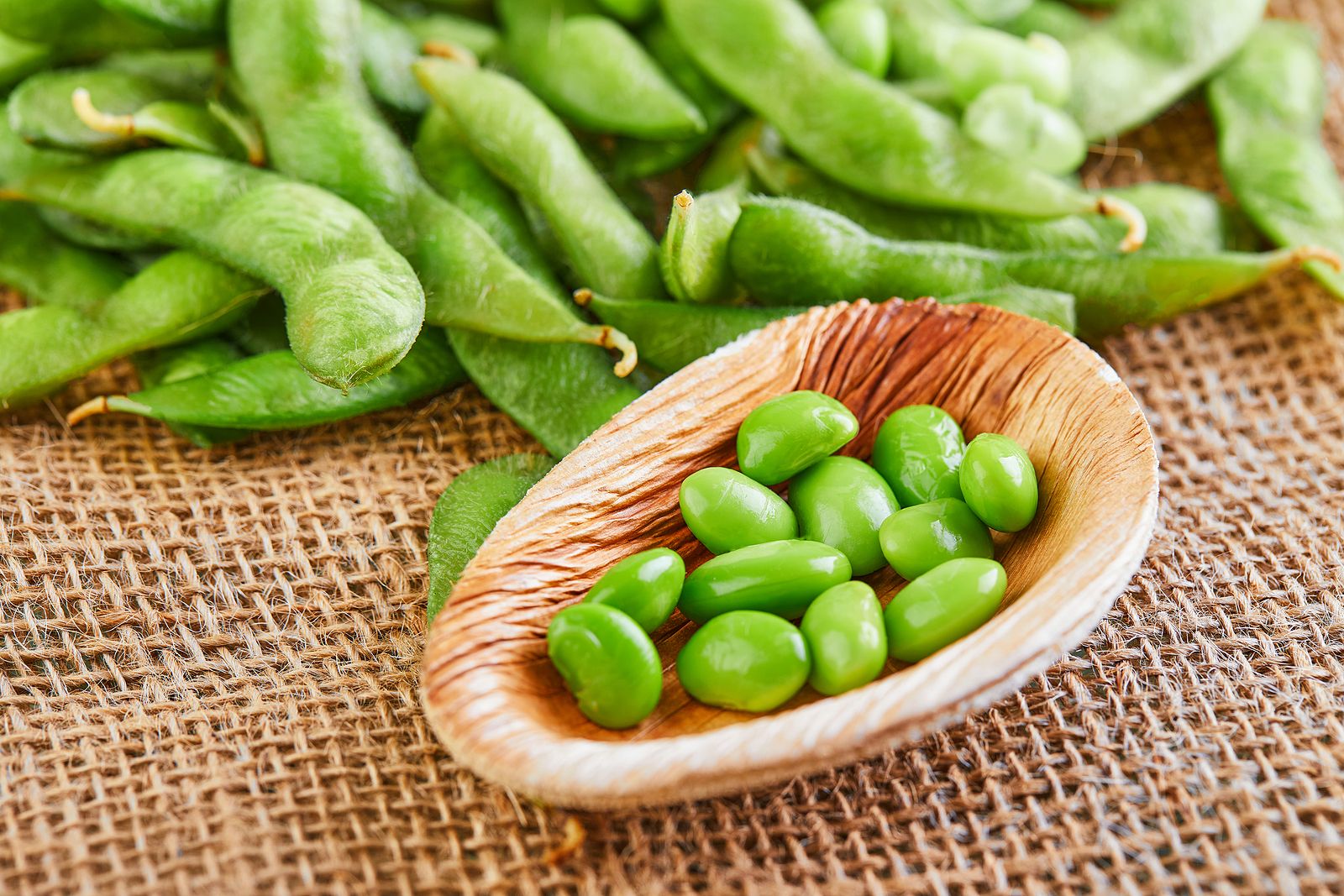 El edamame. Un aperitivo rico y saludable