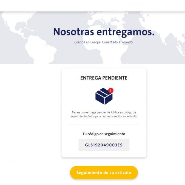 Fraude GLS (Fuente-OSI) Fraude GLS (Fuente-OSI)