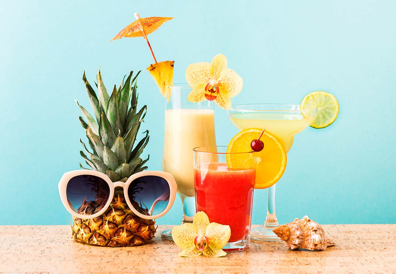 Cómo hacer en casa Mojito, Tequila sunrise, Bloody Mary, Piña colada y Margarita de sandía