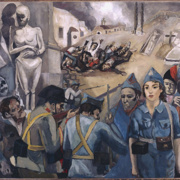 Celso Lagar, 'Guerra Civil' (Museo Centro de Arte Reina Sofía) Celso Lagar, 'Guerra Civil' (Museo Centro de Arte Reina Sofía)