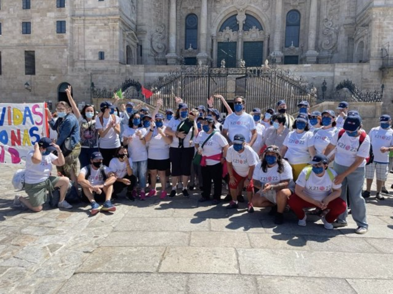 400 personas con discapacidad intelectual recorren un Camino de Santiago "inclusivo y sostenible" Foto: Europa Press