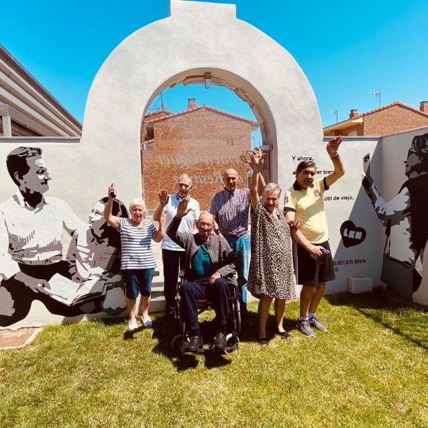 LKN, el misterioso artista callejero de Pamplona, llega a Ablitas LKN, el misterioso artista callejero de Pamplona, llega a Ablitas