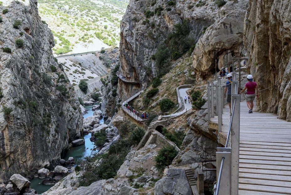 Los desfiladeros más bonitos de España caminito Del Rey