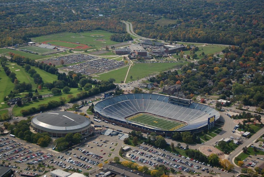 Los estadios de fútbol más grandes del mundo: Michigan Stadium Los estadios de fútbol más grandes del mundo: Michigan Stadium