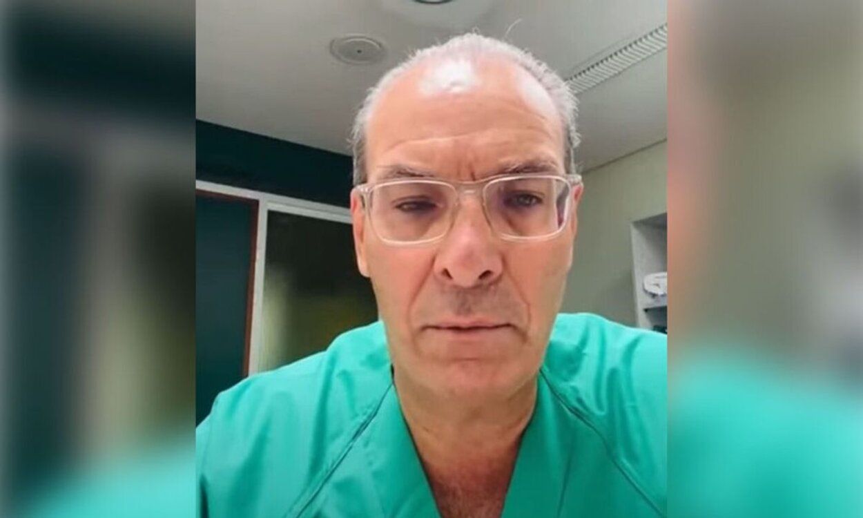 El impactante mensaje de un médico a los negacionistas del Covid: "Se lo prometí a un intubado"