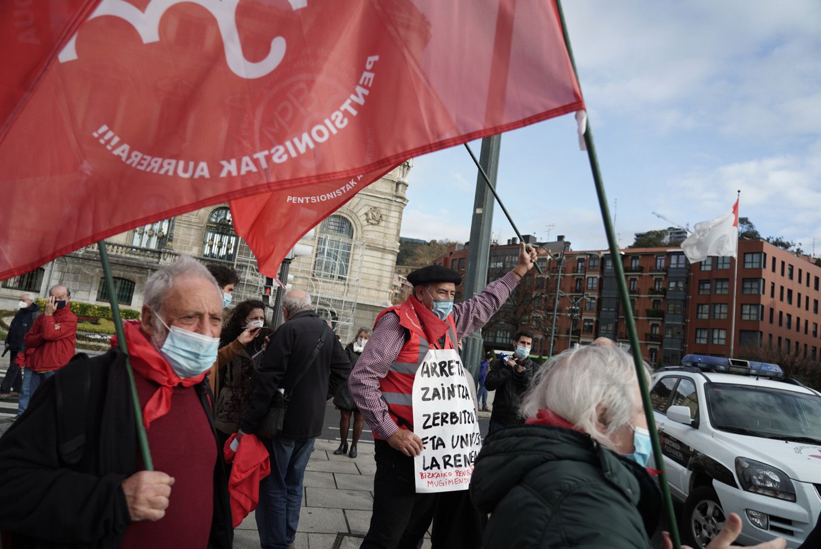 Pensionistas vascos (Europa Press)