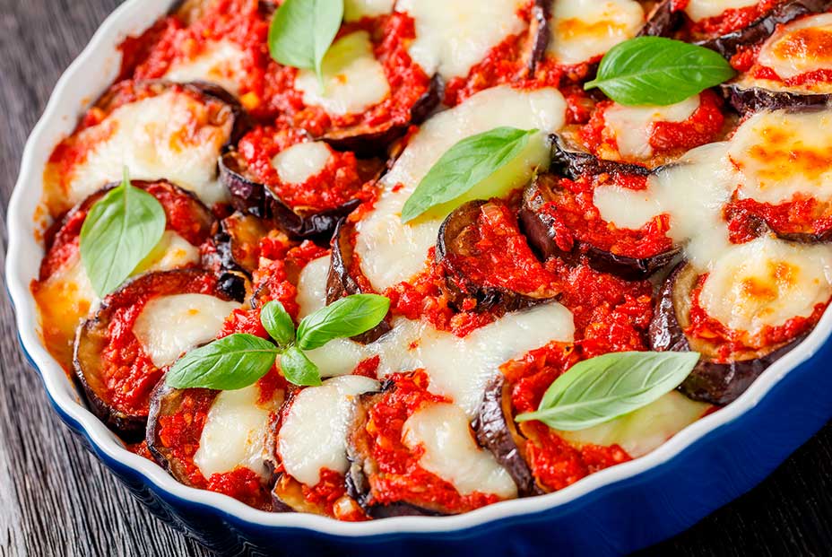 berenjena parmigiana. Foto: Bigstock berenjena parmigiana. Foto: Bigstock