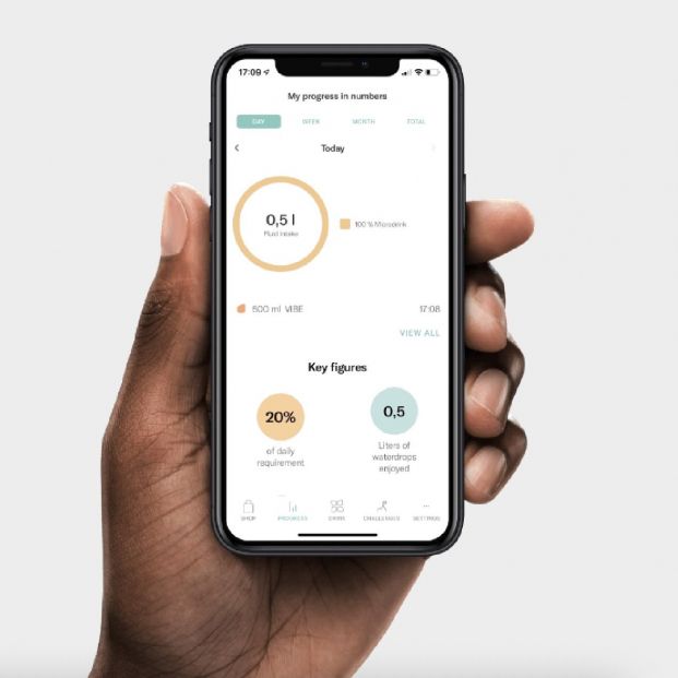 La app Waterdrop te informa si estás bien hidratado La app Waterdrop te informa si estás bien hidratado