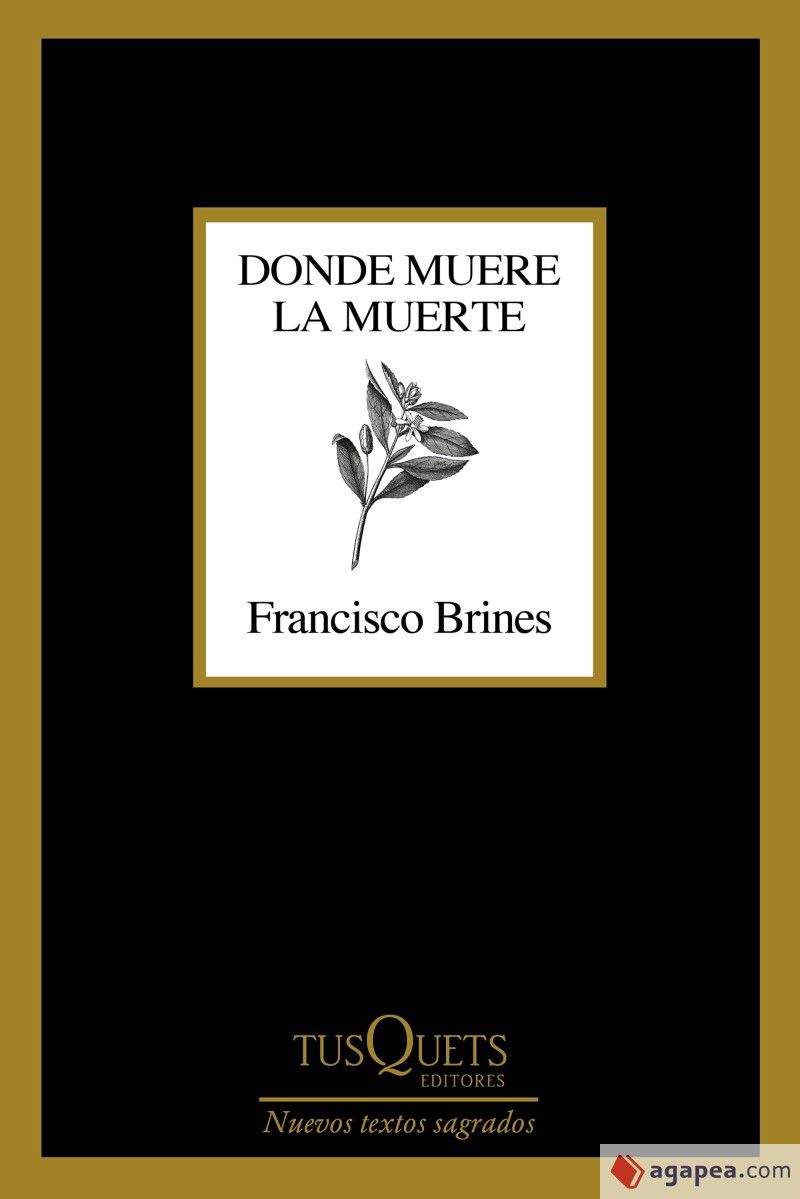 Donde muere la muerte BRINES Donde muere la muerte BRINES