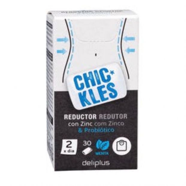 chicle reductor con zinc y probiótico Deliplus(Foto-Mercadona)