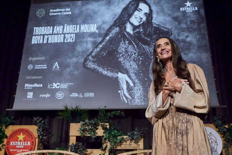Homenaje a la actriz Ángela Molina: "Yo no doy importancia a los premios, ellos me la dan a mí" Homenaje a la actriz Ángela Molina: "Yo no doy importancia a los premios, ellos me la dan a mí"