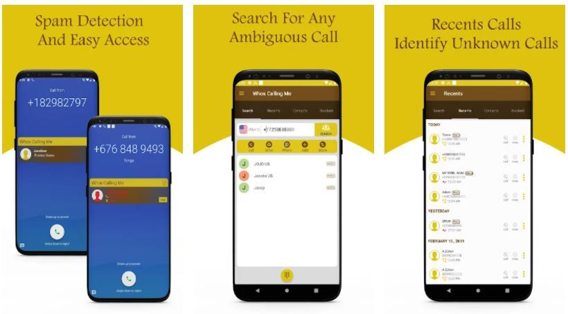 Quien me está llamando app