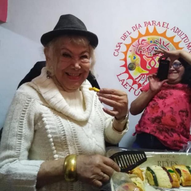 Samantha Flores en la casa de día Vida Alegre. Samantha Flores en la casa de día Vida Alegre.