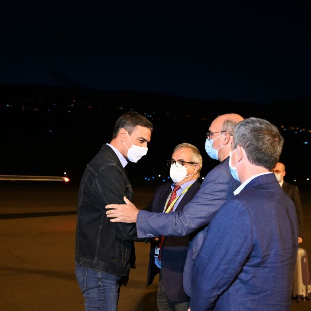 EuropaPress 3947515 presidente gobierno pedro sanchez 19 septiembre 2021 paso palma islas EuropaPress 3947515 presidente gobierno pedro sanchez 19 septiembre 2021 paso palma islas