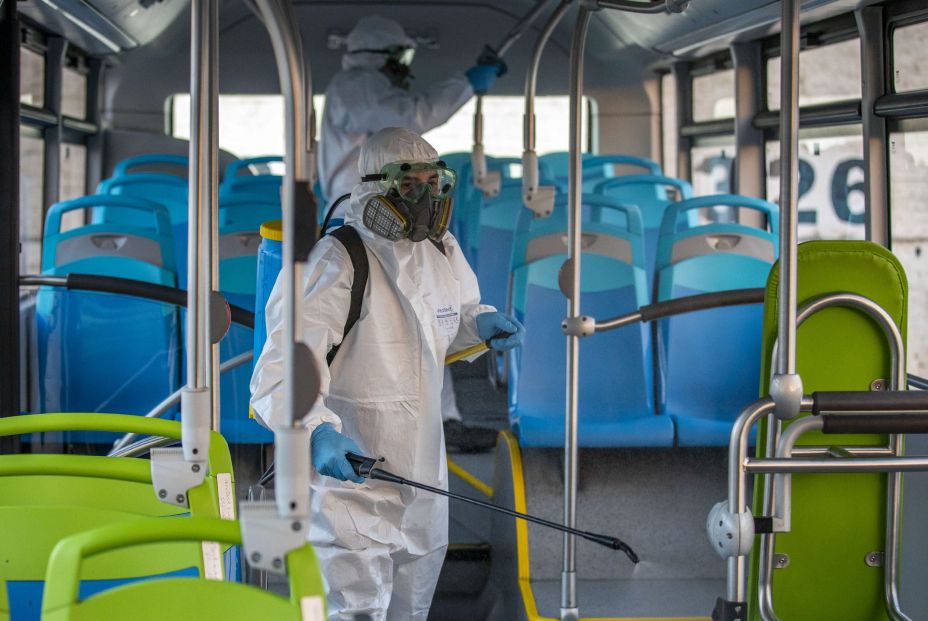 EuropaPress 3568534 mas fotos medidas prevencion covid emtusa EuropaPress 3568534 mas fotos medidas prevencion covid emtusa