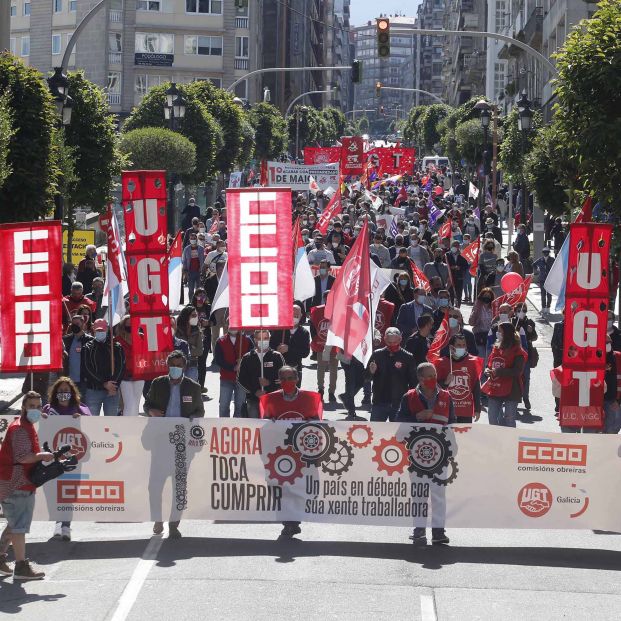 Los sindicatos piden que las pensiones mínimas y no contributivas suban más que el resto en 2022