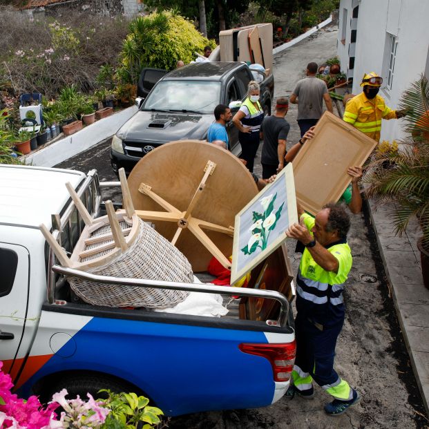 Volcán de La Palma: la lava se sitúa a poco más de kilómetro y medio de la costa, y sigue avanzando. Foto: Europa Press Volcán de La Palma: la lava se sitúa a poco más de kilómetro y medio de la costa, y sigue avanzando. Foto: Europa Press