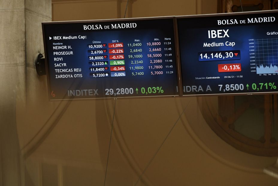 EuropaPress 3769564 valores ibex 35 bolsa madrid junio 2021 madrid espana ibex 35 subia 017 EuropaPress 3769564 valores ibex 35 bolsa madrid junio 2021 madrid espana ibex 35 subia 017