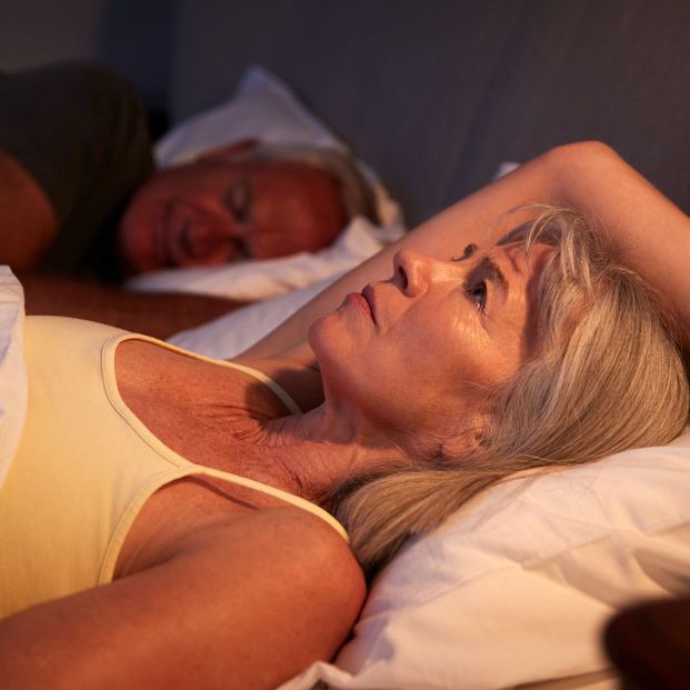 Persona con insomnio Persona con insomnio