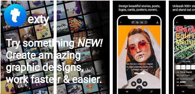App Texty text on photo App Texty text on photo