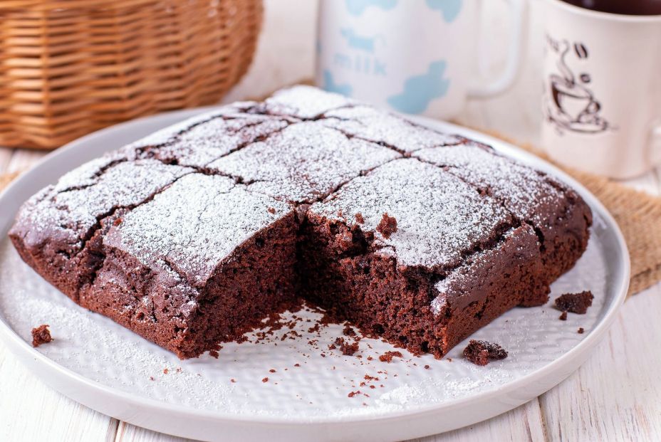 Bizcocho de chocolate y calabacín Bizcocho de chocolate y calabacín