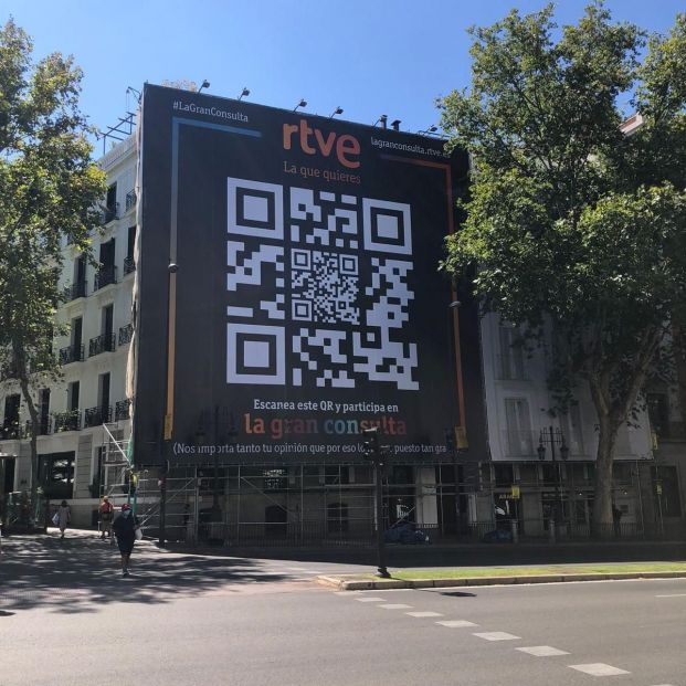 EuropaPress 4007218 codigo qr instalado plaza independencia madrid acceder gran consulta rtve EuropaPress 4007218 codigo qr instalado plaza independencia madrid acceder gran consulta rtve