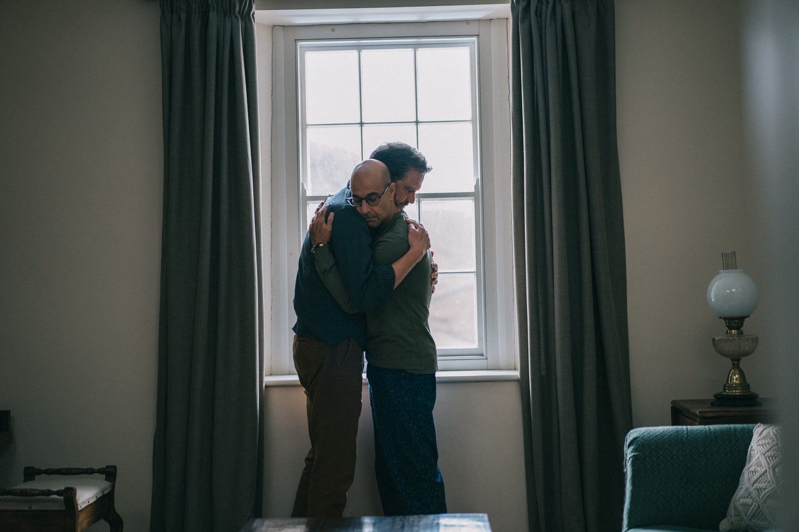 Llega a los cines 'Supernova', una celebración del amor con el alzhéimer de fondo