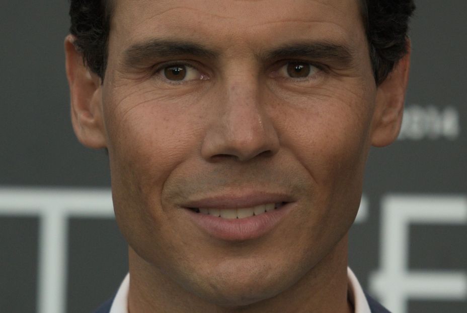 La emotiva reacción, al ser felicitado por Rafa Nadal, de un abuelo gallego