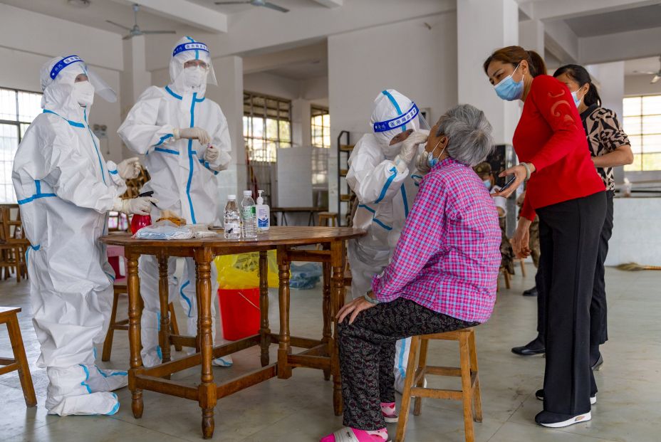 EuropaPress 3659204 pruebas coronavirus provincia yunnan repunte casos