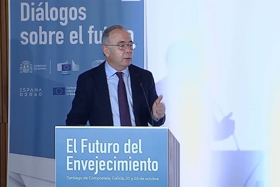 El alcalde de Santiago de Compostela, Xosé Sánchez Bugallo El alcalde de Santiago de Compostela, Xosé Sánchez Bugallo