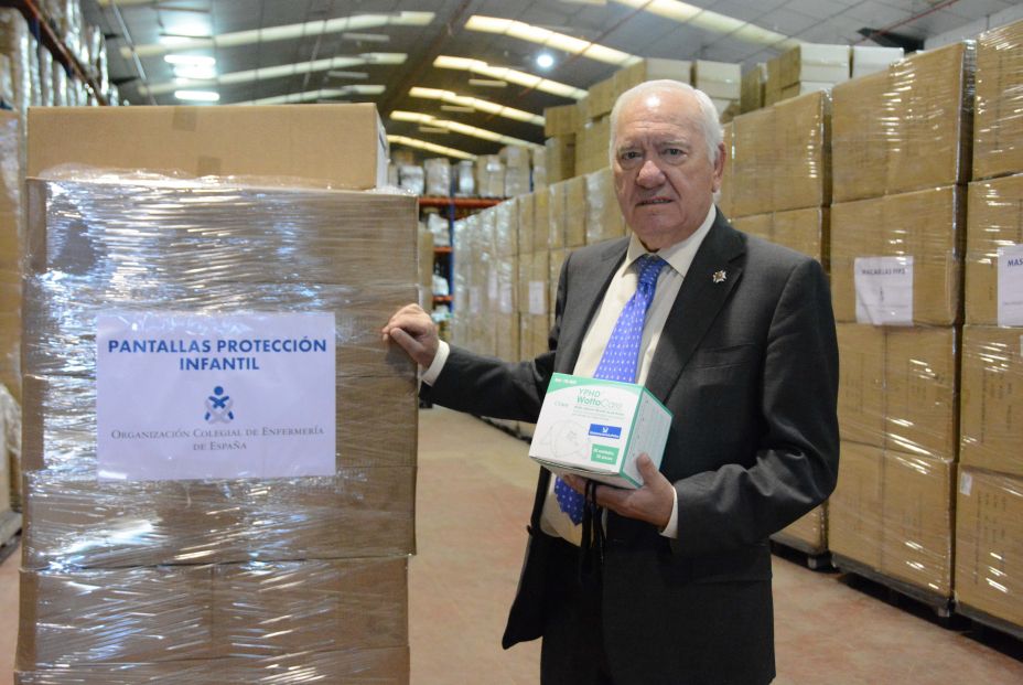 EuropaPress 4039434 enfermeras donan mas 440000 mascarillas 10000 protectores oculares EuropaPress 4039434 enfermeras donan mas 440000 mascarillas 10000 protectores oculares