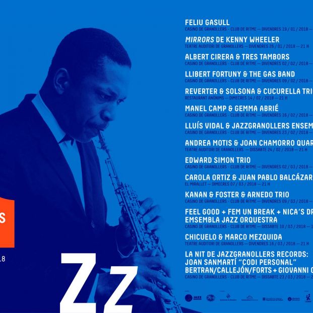 Cartel del Festival de Jazz de Granollers en 2019 Cartel del Festival de Jazz de Granollers en 2019