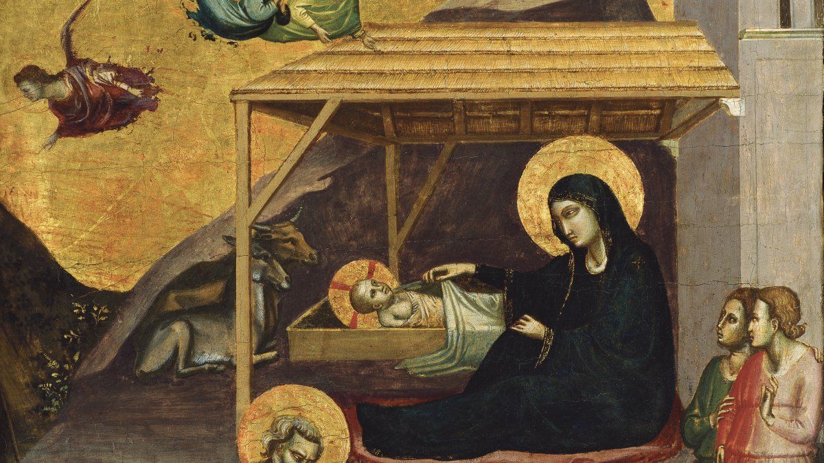 La Natividad de Taddeo Gaddi. Foto: Museo Thyssen- Bornemisza La Natividad de Taddeo Gaddi. Foto: Museo Thyssen- Bornemisza