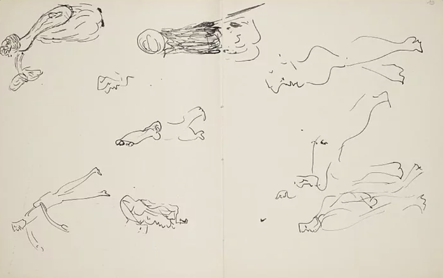 Reúnen en un solo volumen todos los dibujos inéditos de Kafka. Imagen: Galaxia Gutemberg Reúnen en un solo volumen todos los dibujos inéditos de Kafka. Imagen: Galaxia Gutemberg