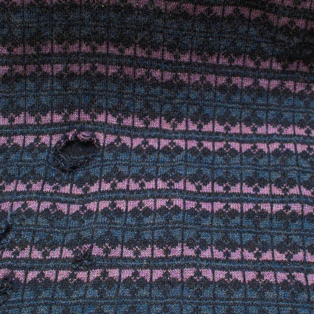 Daño en ropa causado por polillas Daño en ropa causado por polillas