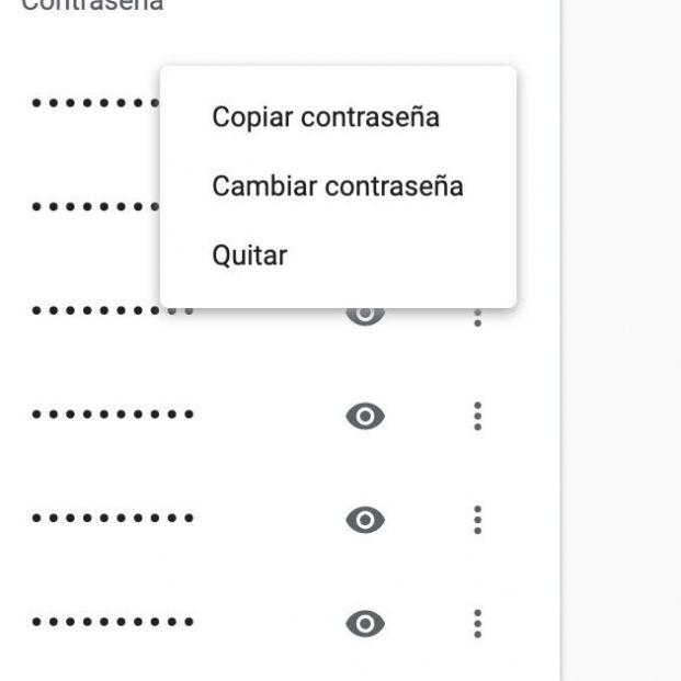 Más opciones Más opciones