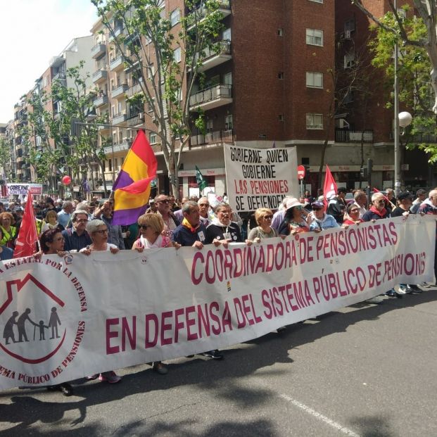 Los pensionistas vuelven a manifestarse este sábado en toda España Los pensionistas vuelven a manifestarse este sábado en toda España