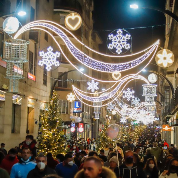 Estas son las ciudades con el mejor alumbrado navideño de España. Foto: Europa PRess Estas son las ciudades con el mejor alumbrado navideño de España. Foto: Europa PRess