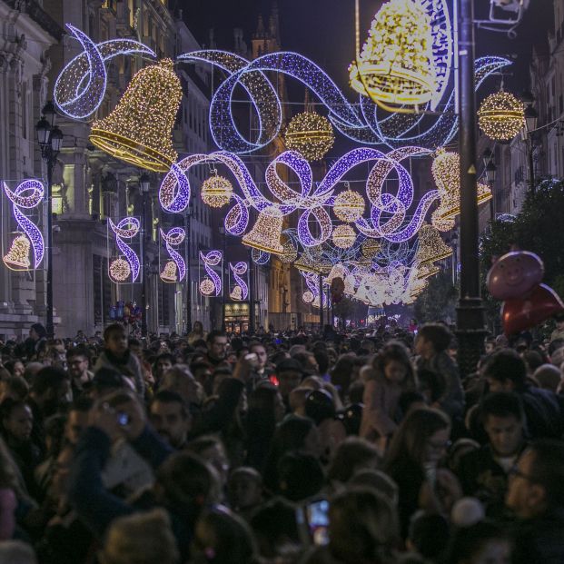 Estas son las ciudades con el mejor alumbrado navideño de España. Foto: Europa Press Estas son las ciudades con el mejor alumbrado navideño de España. Foto: Europa Press