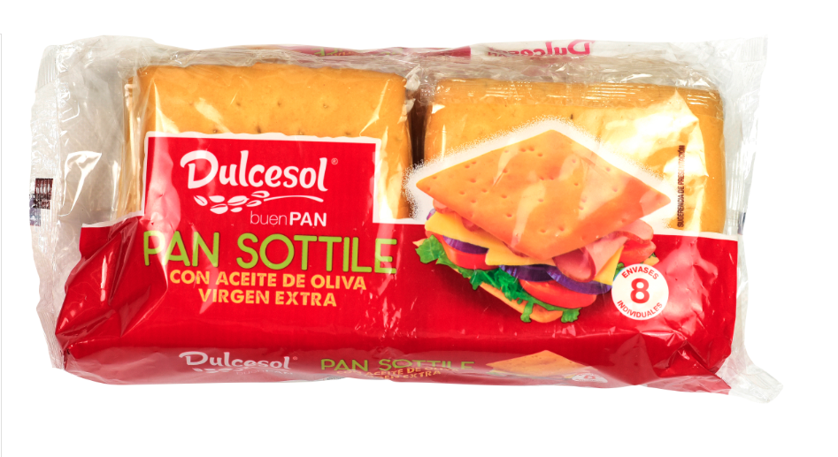 Dulcesol Pan Sottile - Con aceite de oliva virgen extra Dulcesol Pan Sottile - Con aceite de oliva virgen extra