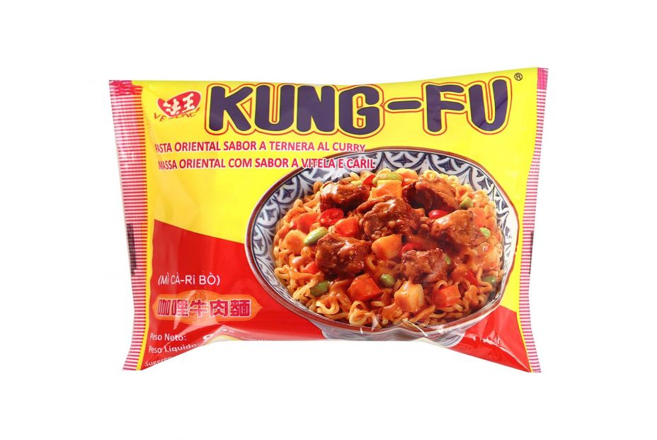 fideos curri kung fu