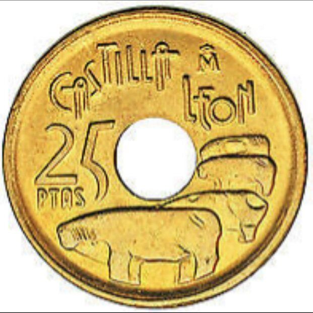 25 Pesetas 1995 25 Pesetas 1995